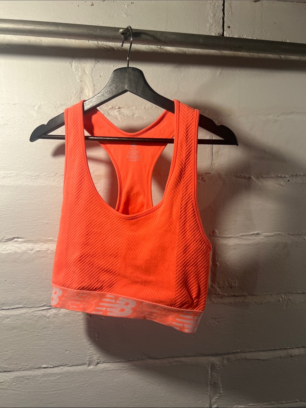 New Balance XXL sports bra bright orange